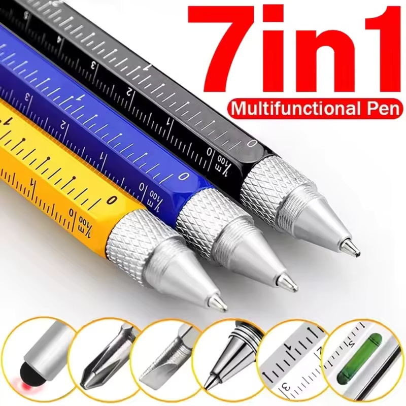 Długopis wielofunkcyjny 7 w 1, – Math Geometry Set With Compass recenzja i cena