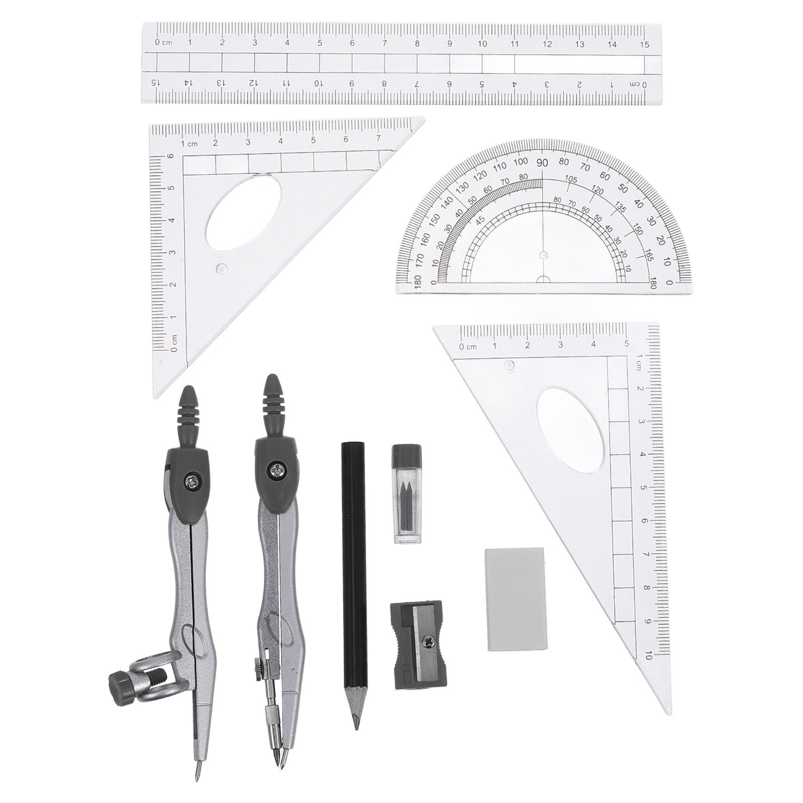 1 zestaw narzędzi do rysowania – Math Geometry Set With Compass recenzja i cena