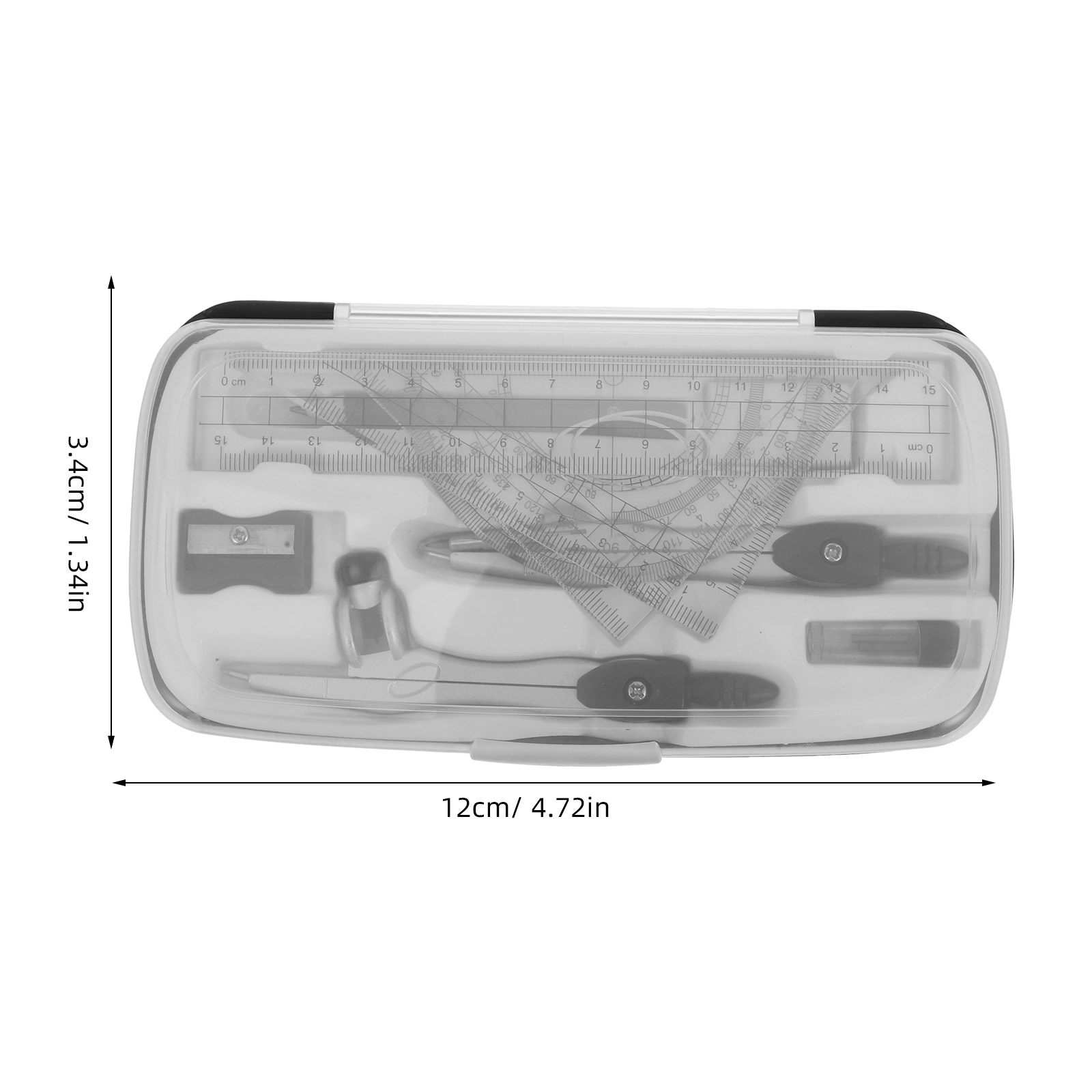 1 zestaw narzędzi do rysowania – Math Geometry Set With Compass recenzja i cena