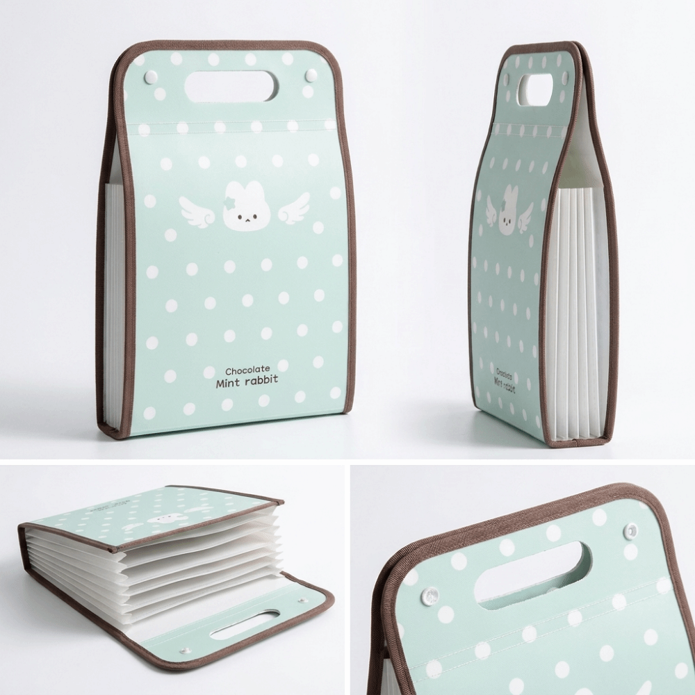 Rozszerzalna teczka na dokumen – Expandable Accordion File Folder 13 Pockets recenzja i cena
